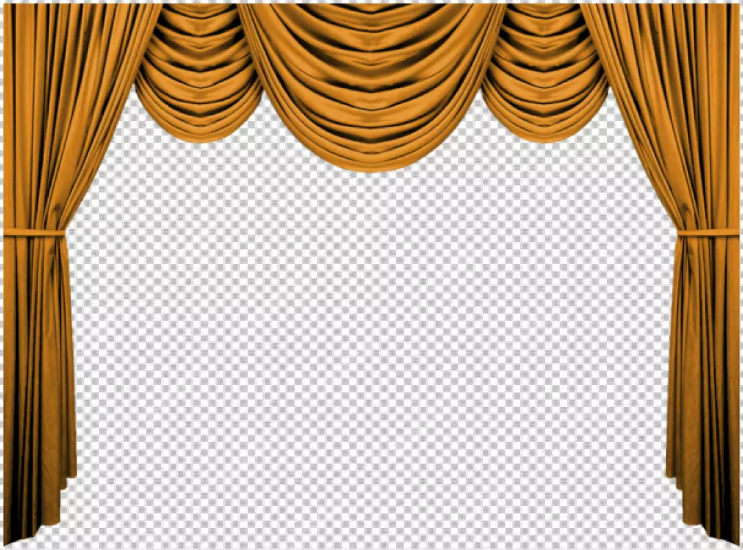 Free Premium PNG Curtains made of red fabric png bg