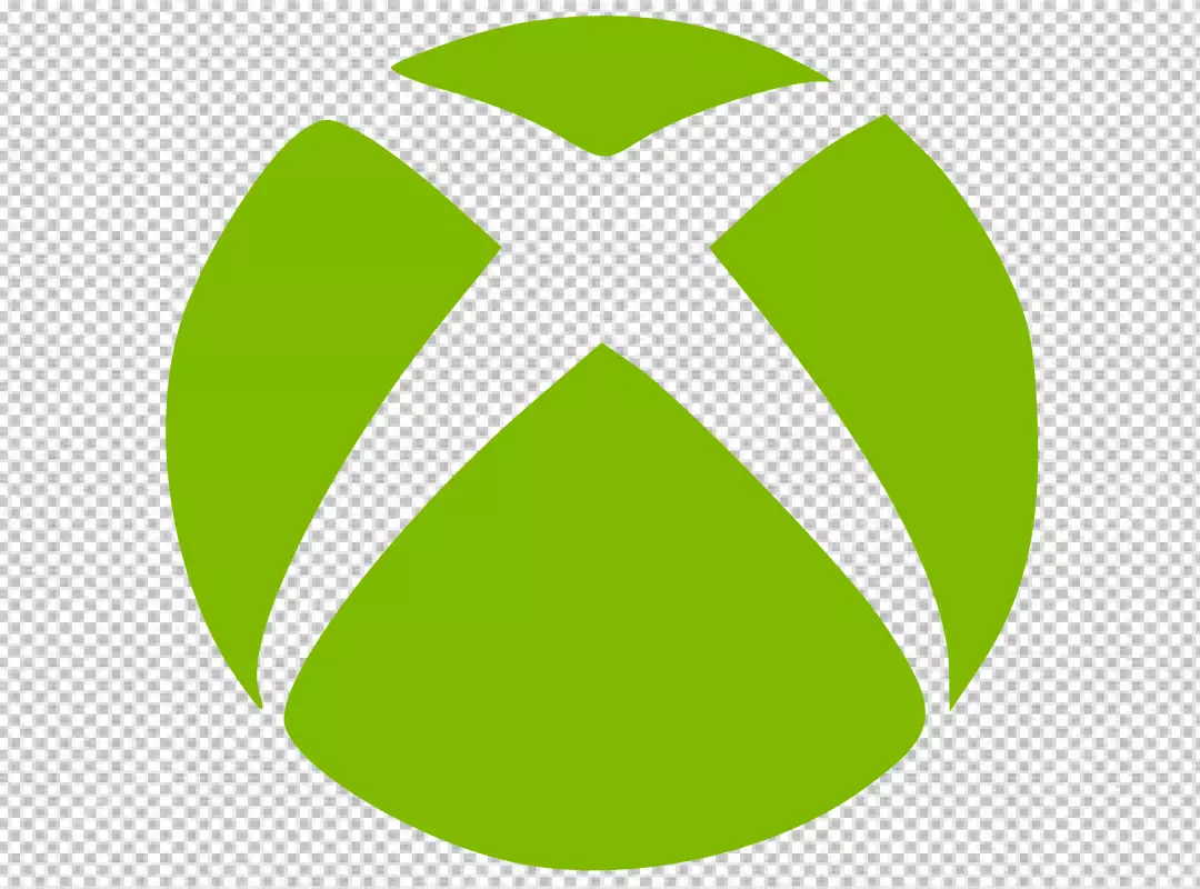 Free Premium PNG Xbox logo gaming Icon Green X