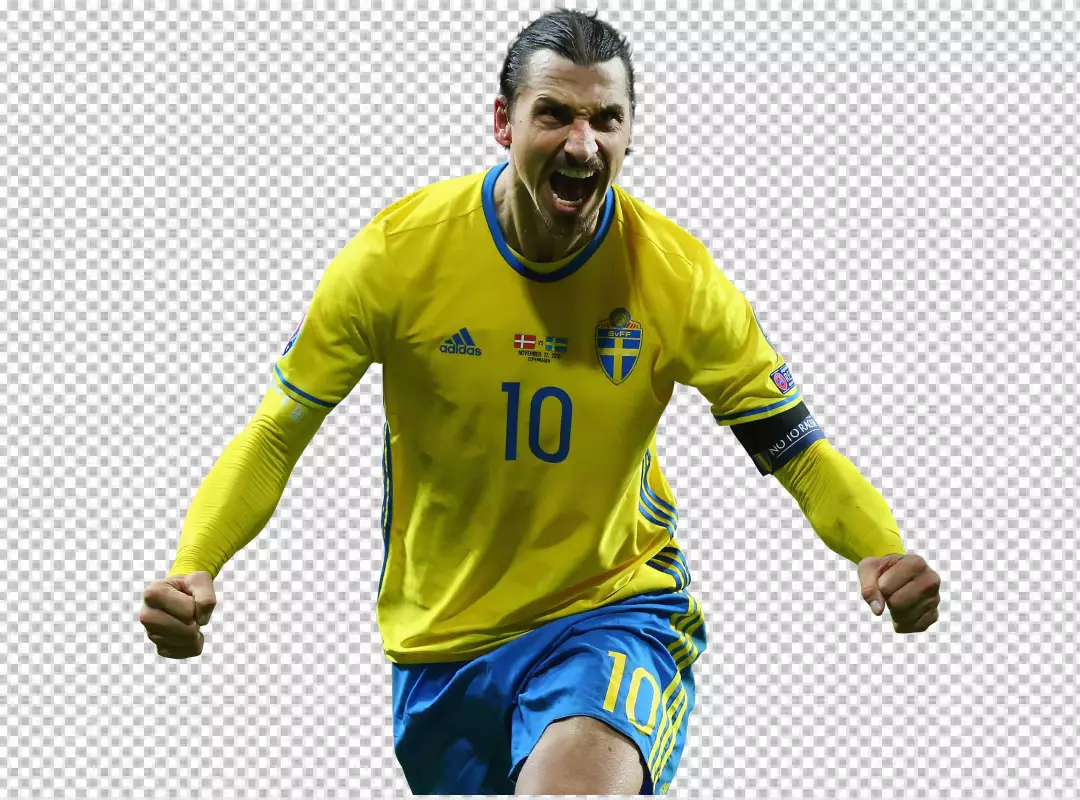 Free Premium PNG Zlatan Ibrahimović Swedish former footballer