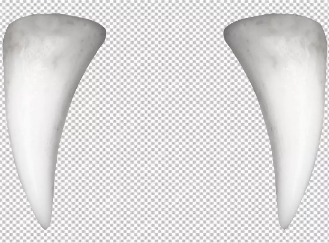 Free Premium PNG Vampire Teeth With Pointed Tooth