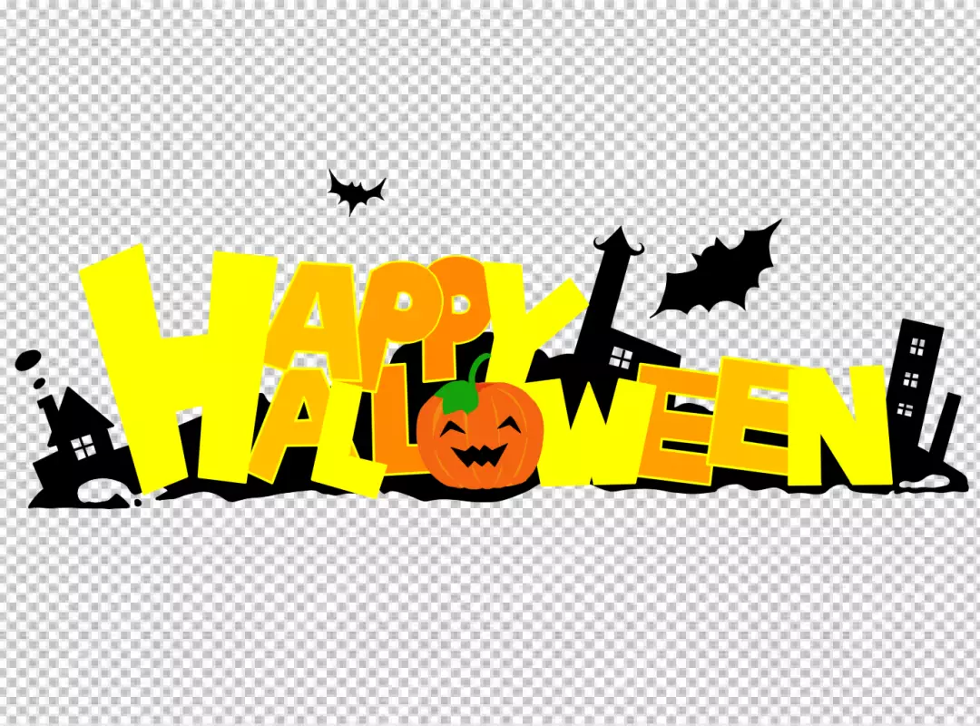 Free Premium PNG Halloween happy Cartoon Halloween Jack o lantern Party PNG