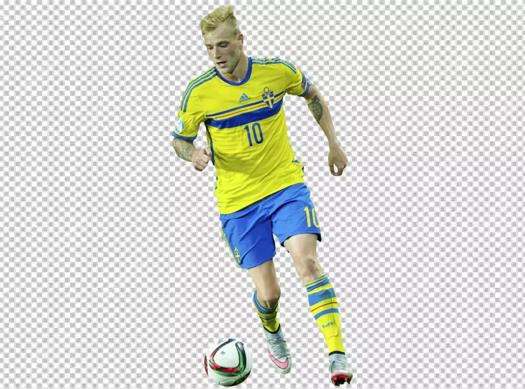 Free Premium PNG John Guidetti Swedish former footballer