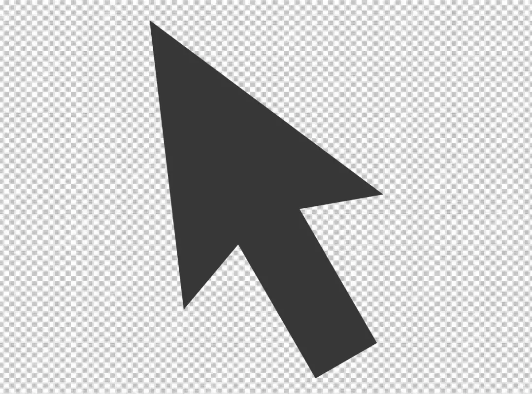 Free Premium PNG Black and white arrow hand and magnifier non pixel mouse cursor 