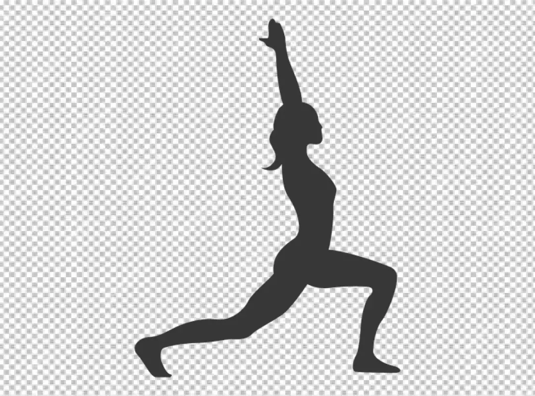 Free Premium PNG Powerfully represents the woman’s strong and graceful pose