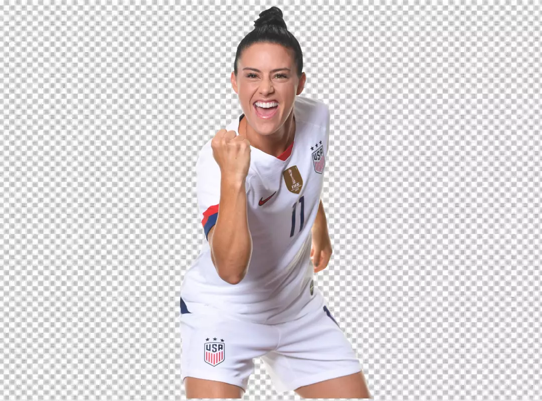 Free Premium PNG Ali Krieger win the match and she will be very happy