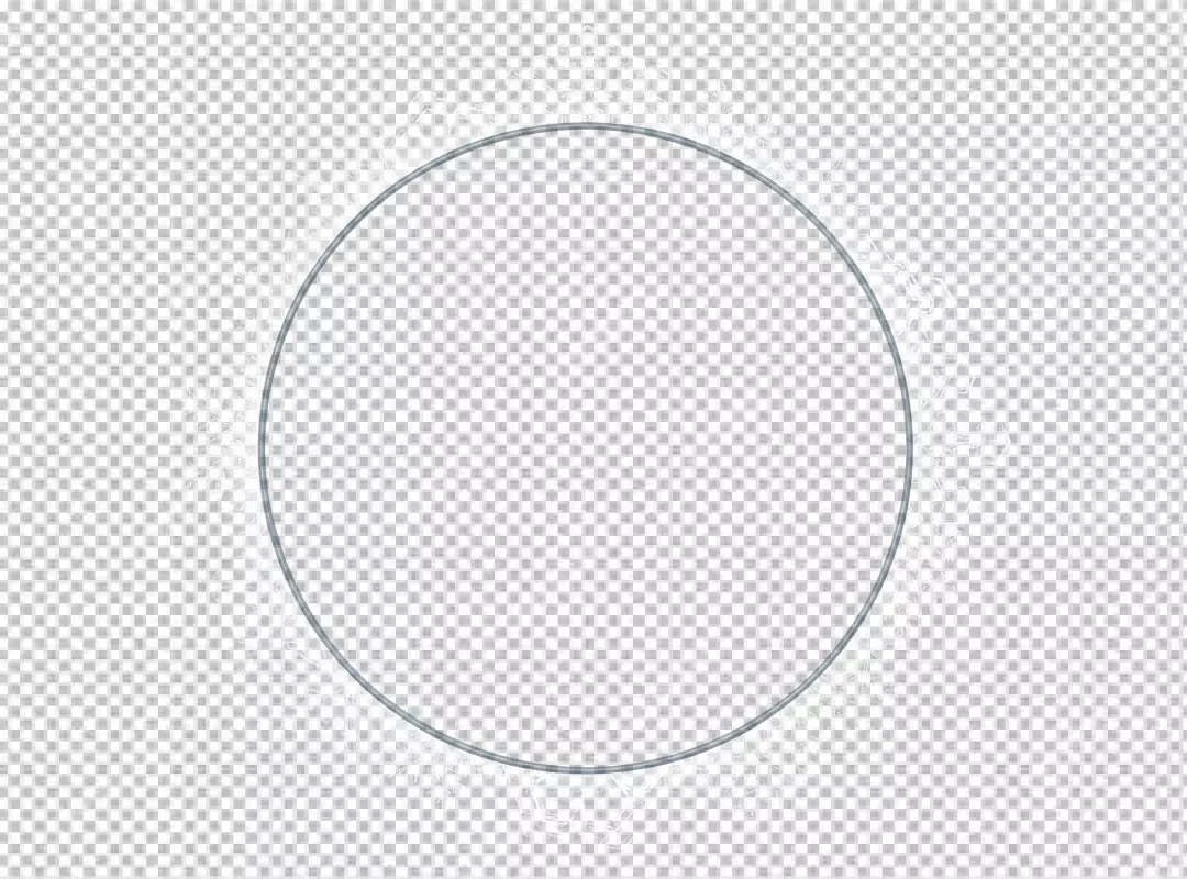 Free Premium PNG Circle Realistic photo frame element isolated