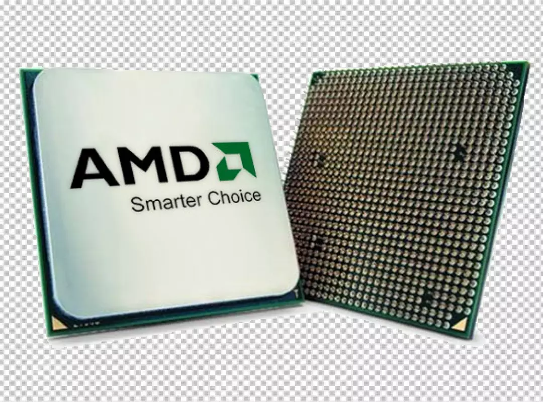 Free Premium PNG cpu chip in a style that merges transparent background