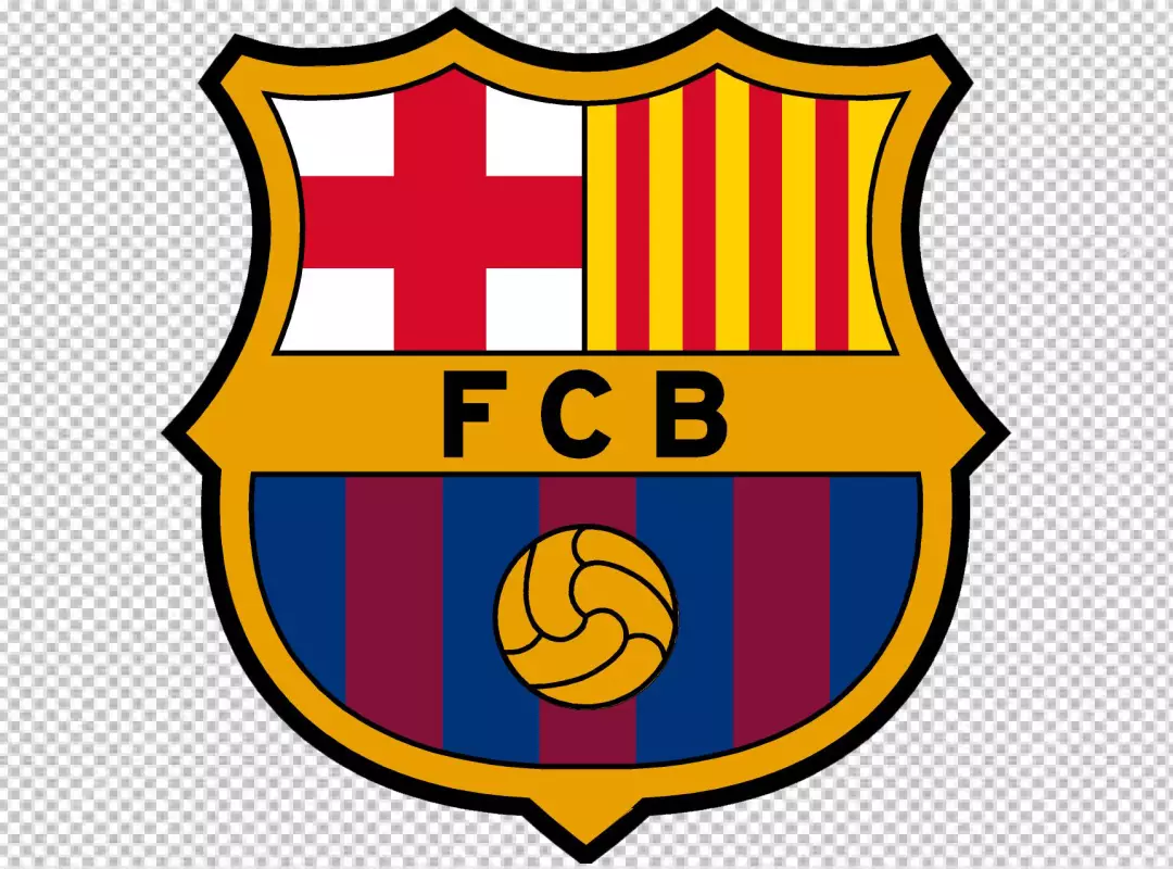 Free Premium PNG Barcelona Spanish football club Logo