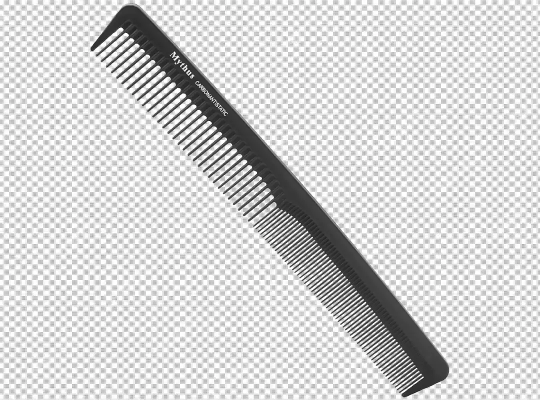 Free Premium PNG Hair coloring realistic set with isolated image of comb on transparent background 