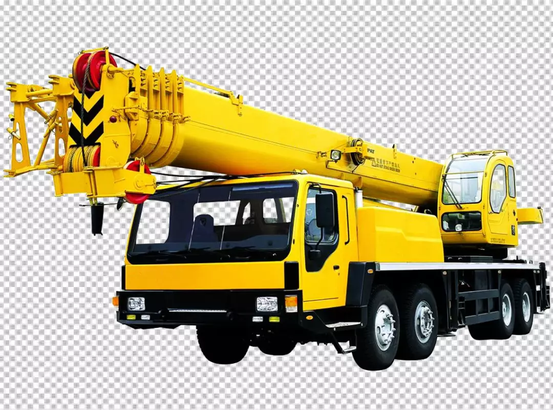 Free Premium PNG  crane that has the word quot excavator quot on it PNG