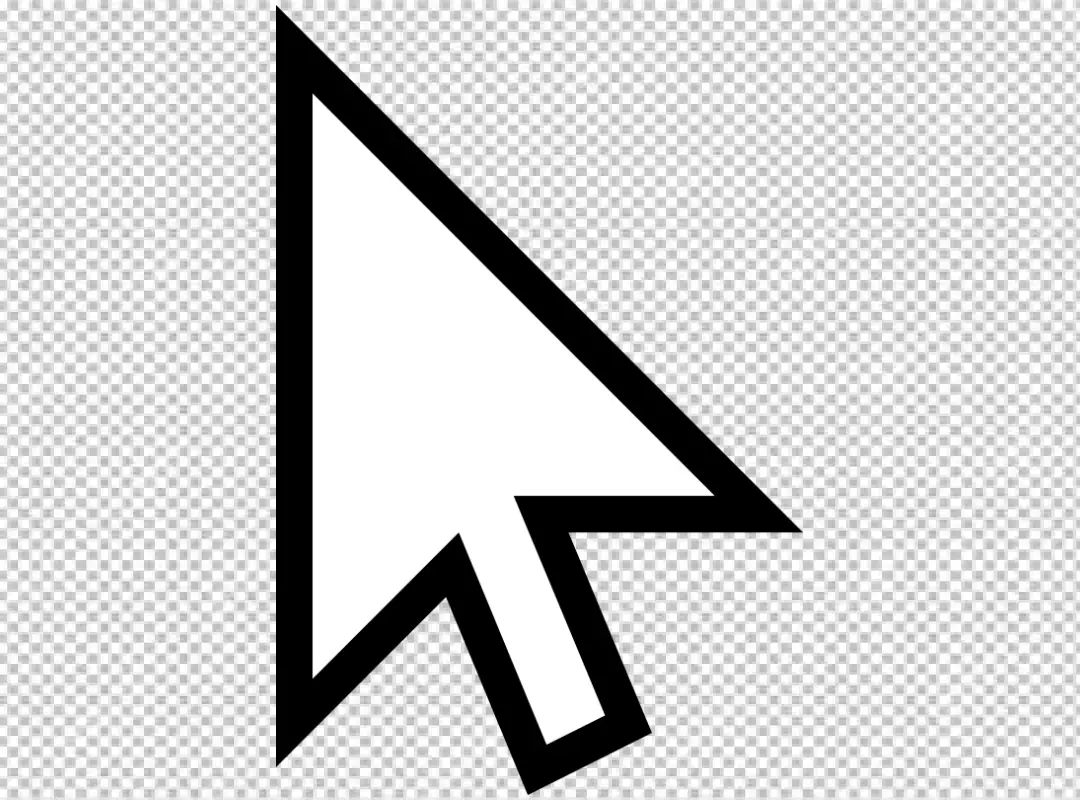 Free Premium PNG A paper airplane with a black triangle 