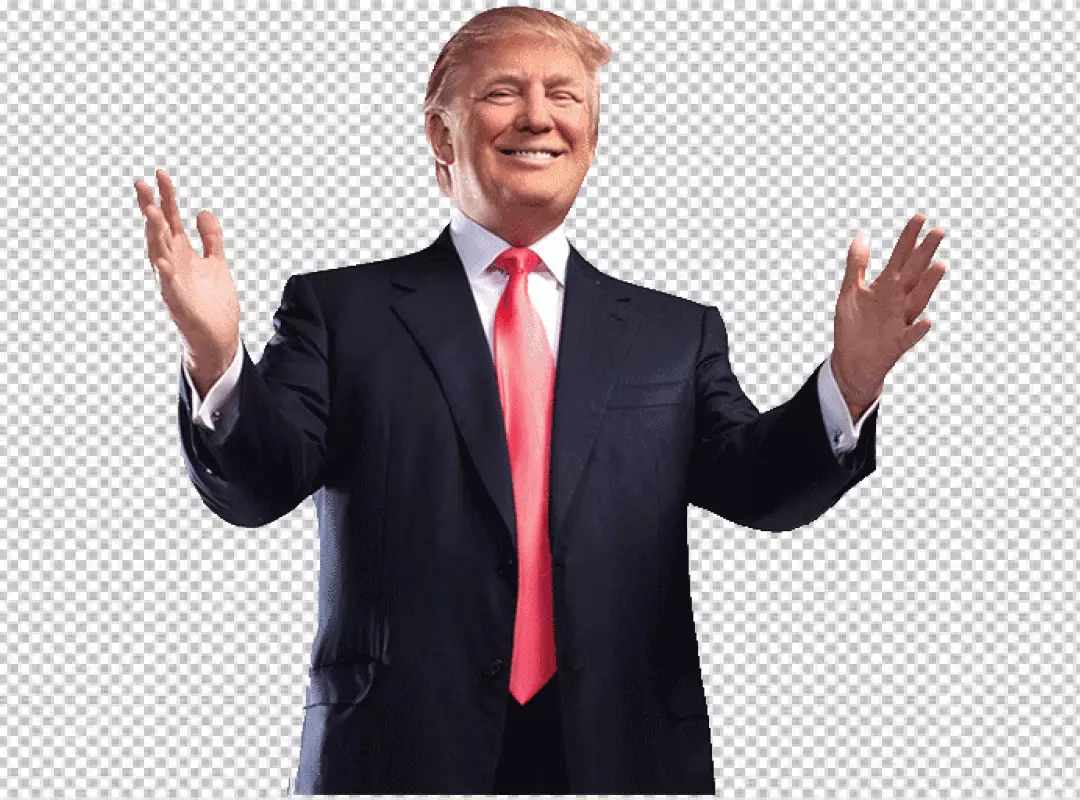 Free Premium PNG President of the United States Donald Trump