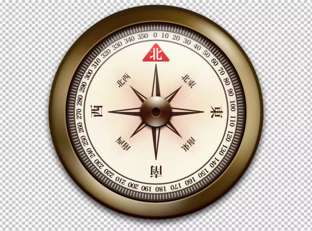 Free Premium PNG Classic compass PNG