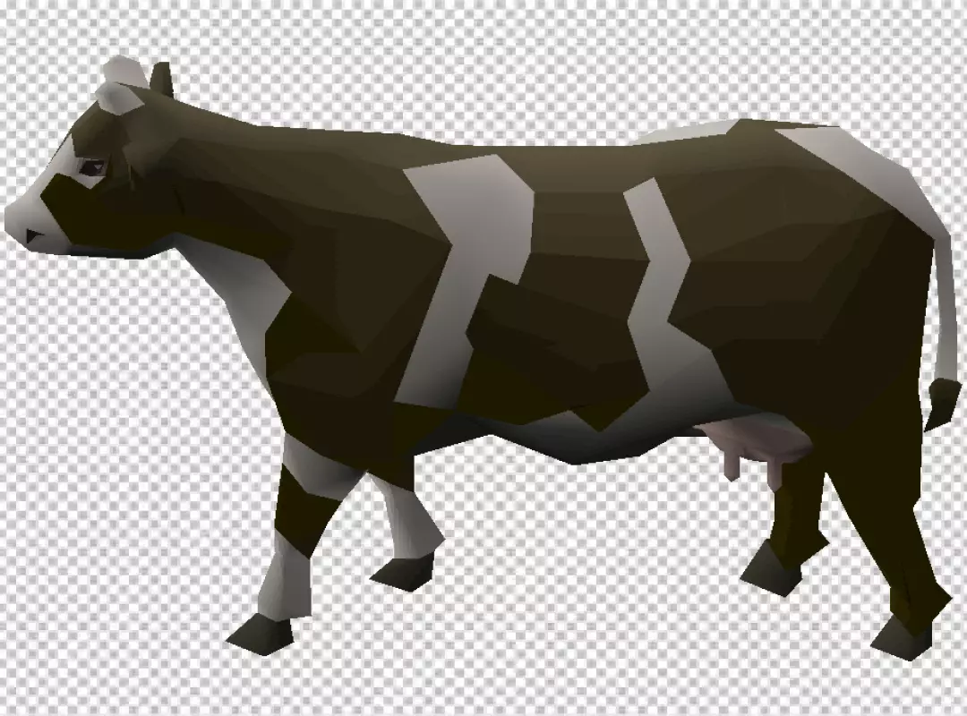 Free Premium PNG Agriculture farm cow transparent background 