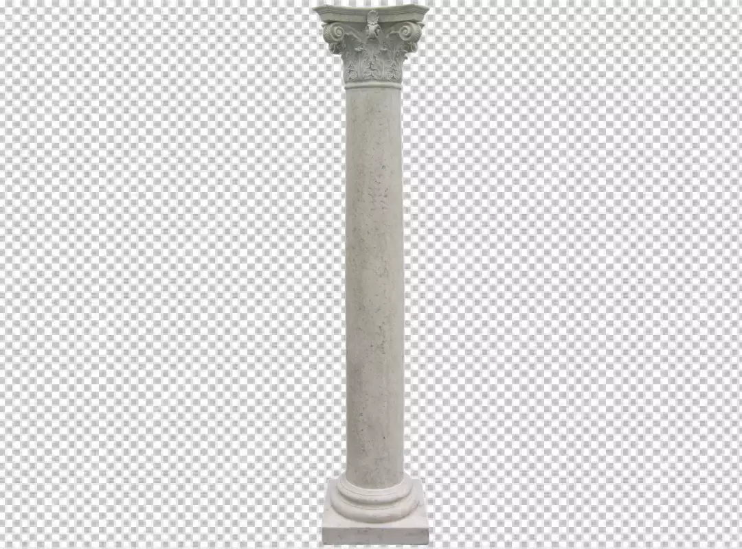 Free Premium PNG Antique marble pillars set isolated on PNG