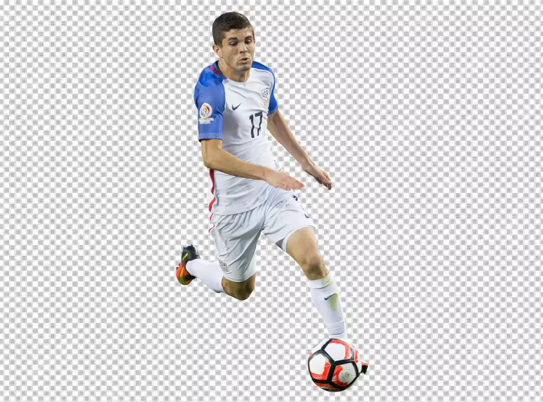 Free Premium PNG Christian Pulisic U.S. Soccer Official football Player