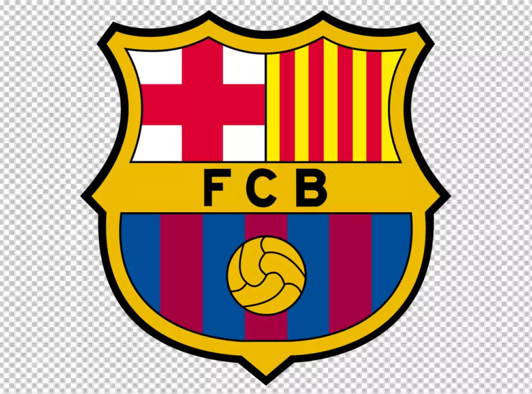 Free Premium PNG Barcelona Spanish football club Logo