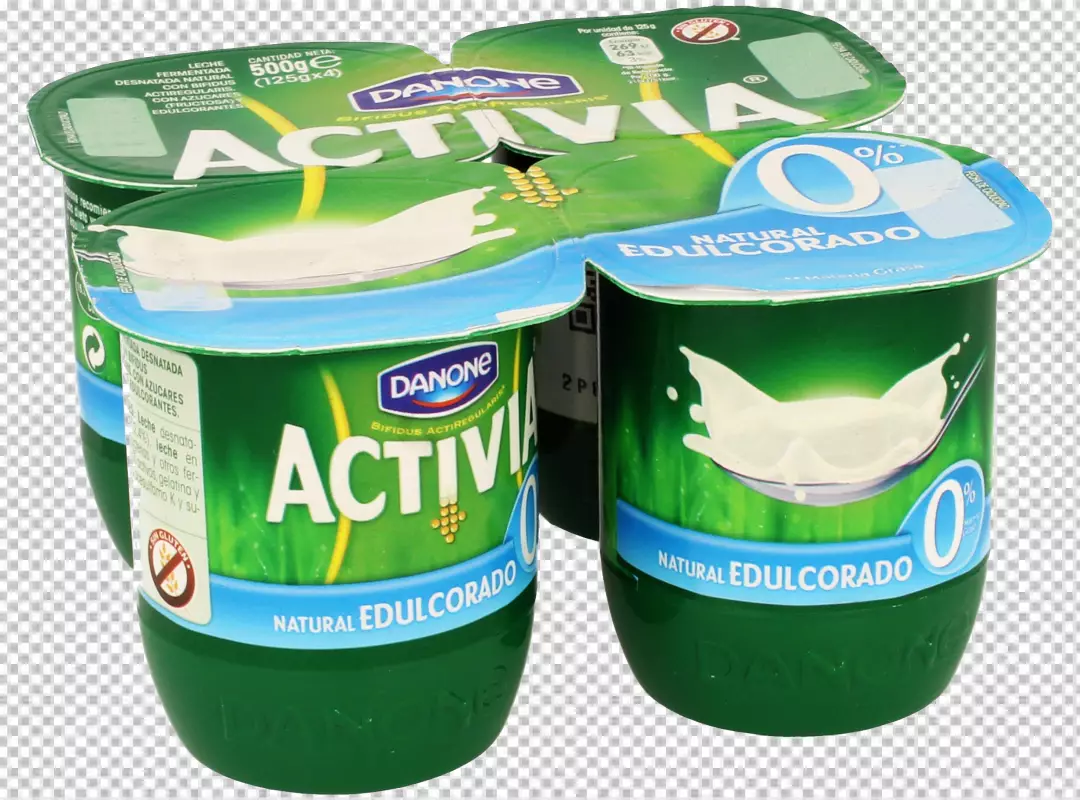 Free Premium PNG Yogurt is a dairy item with a tangy taste made by culturing milk