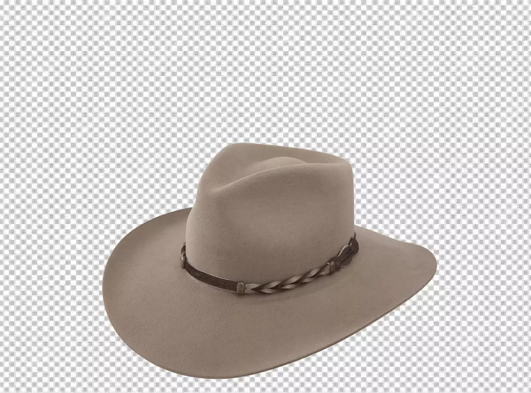 Free Premium PNG A braun hat on a transparent background