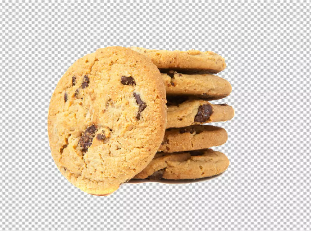 Free Premium PNG Baking delicious chocolate chip cookies  PNG