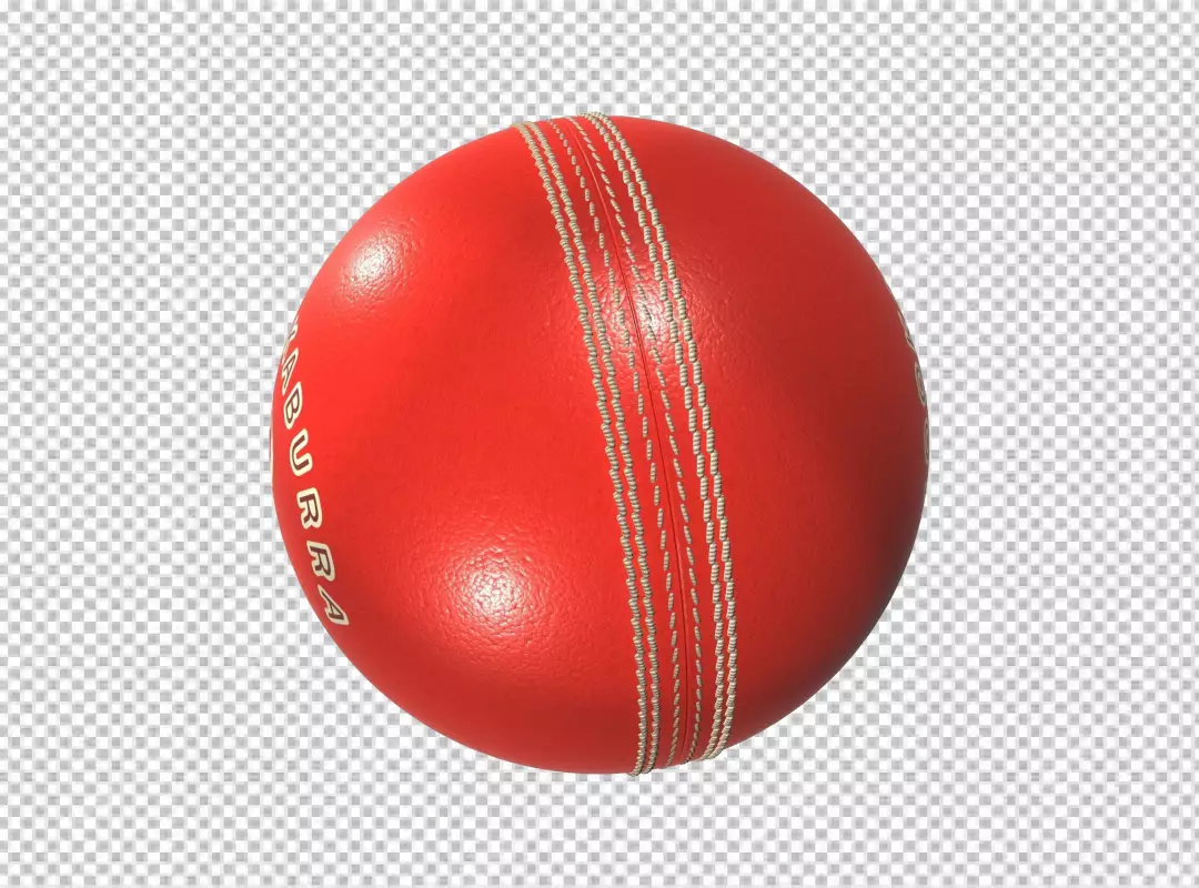 Free Premium PNG Realistic cricket ball transparent BG PNG