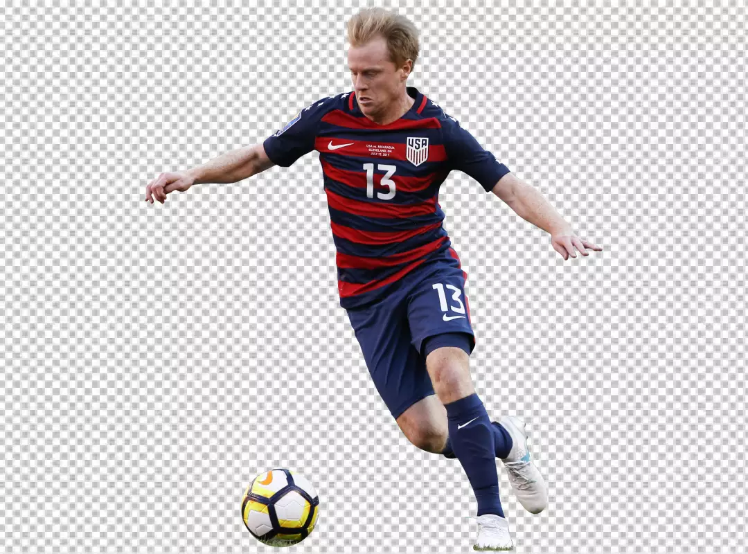 Free Premium PNG Dax McCarty USA football player