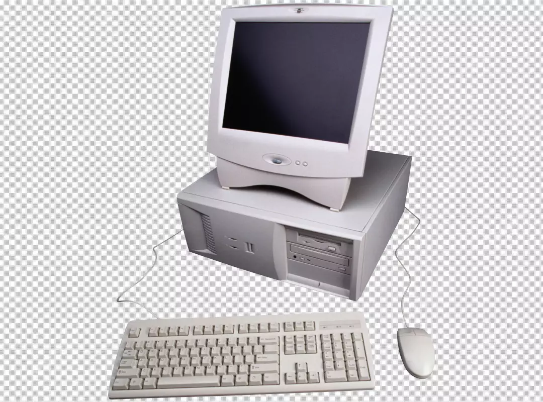 Free Premium PNG PNG  View of retro computer and technology