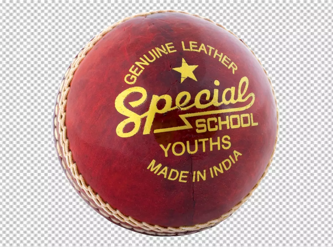 Free Premium PNG Cricket ball isolated PNG