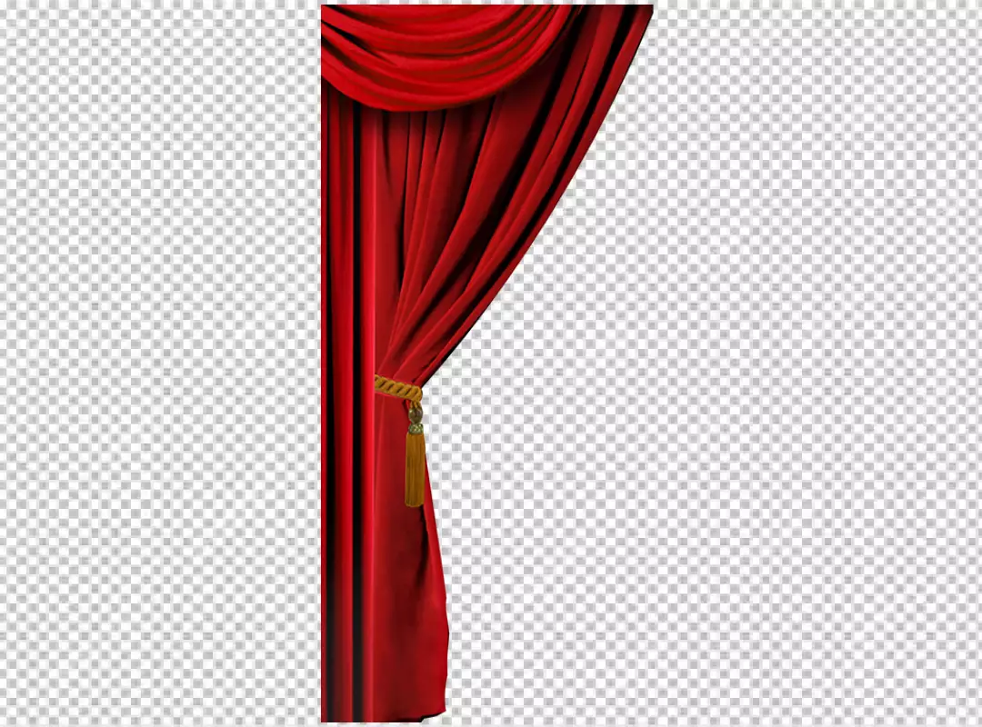 Free Premium PNG Window curtains realistic