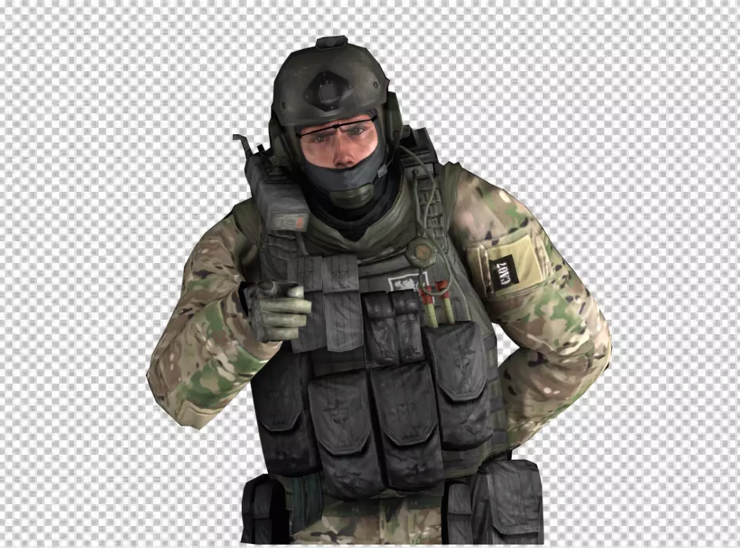 Free Premium PNG Soldier transparent background 