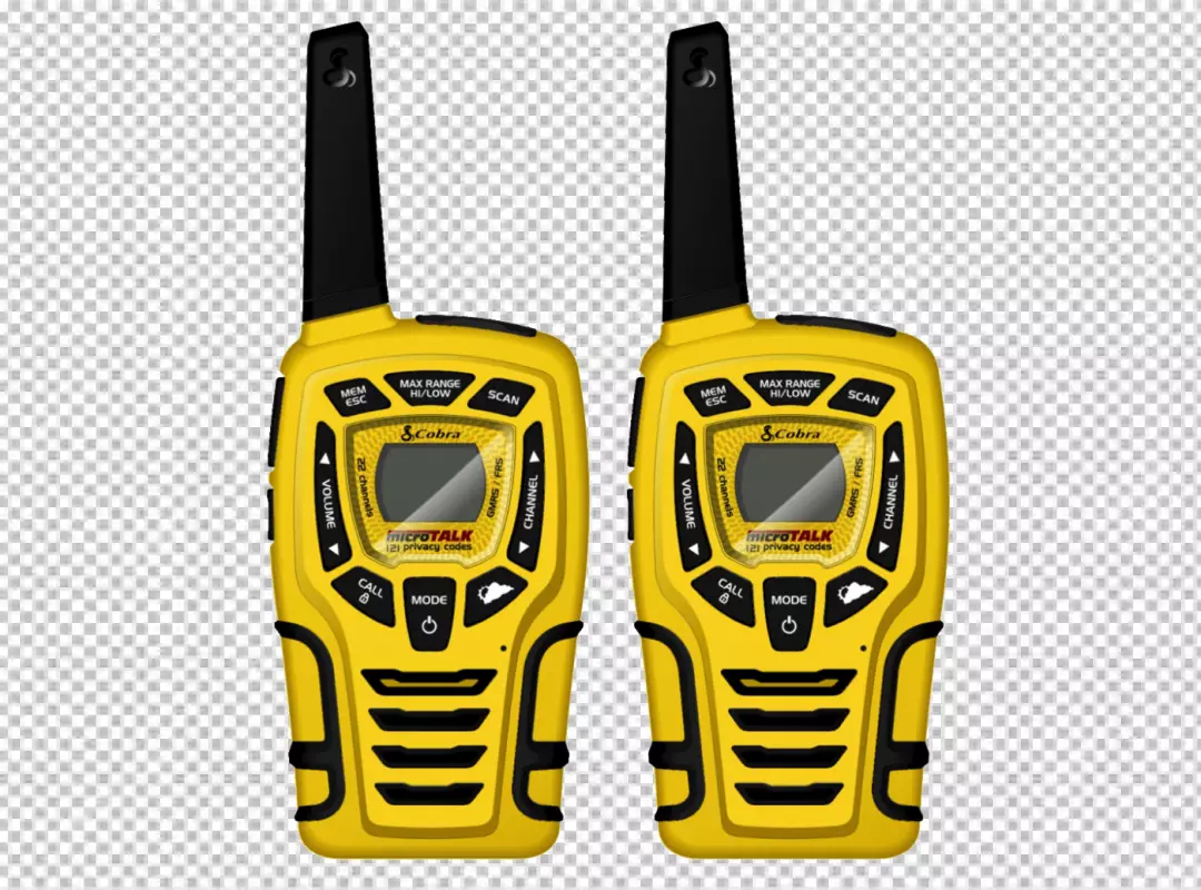 Free Premium PNG Army Military Walkietalkie realistic on transparent background PNG