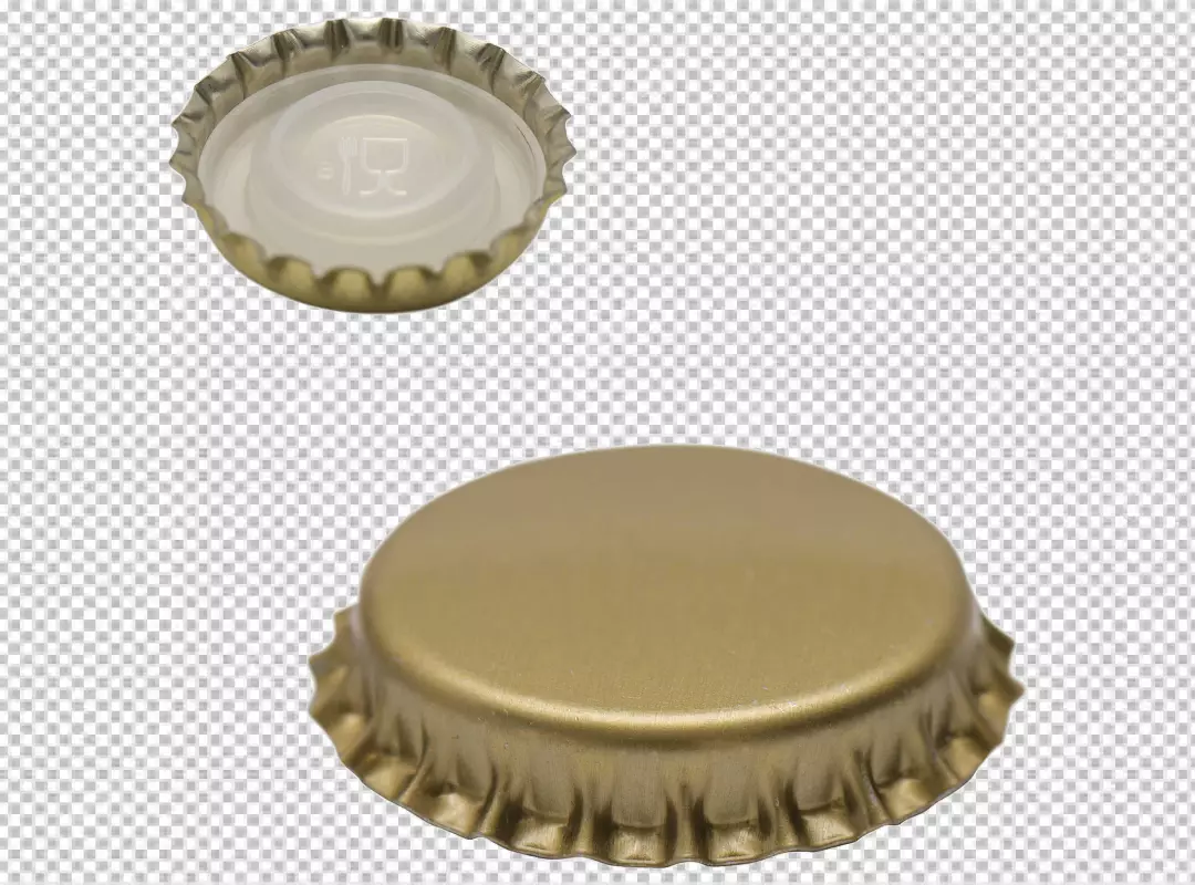 Free Premium PNG Golden Beer Malts Bottle Cap