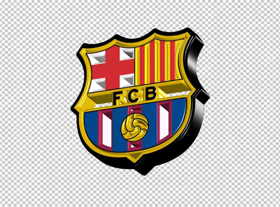 Free Premium PNG FC Barcelona png logo of Barcelona football club Spanish team