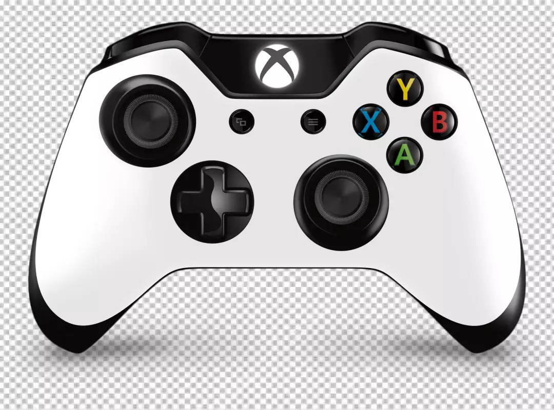 Free Premium PNG Xbox one white and black Joystick sleek design and Gaming Essentials