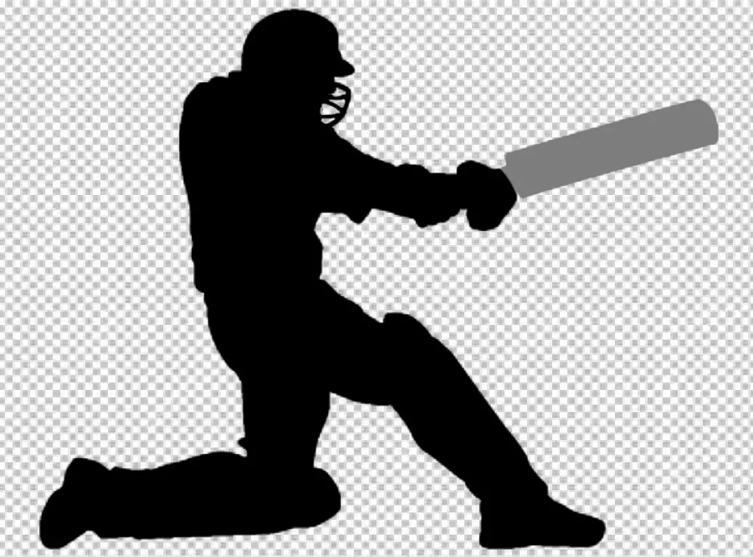 Free Premium PNG World cup cricket player