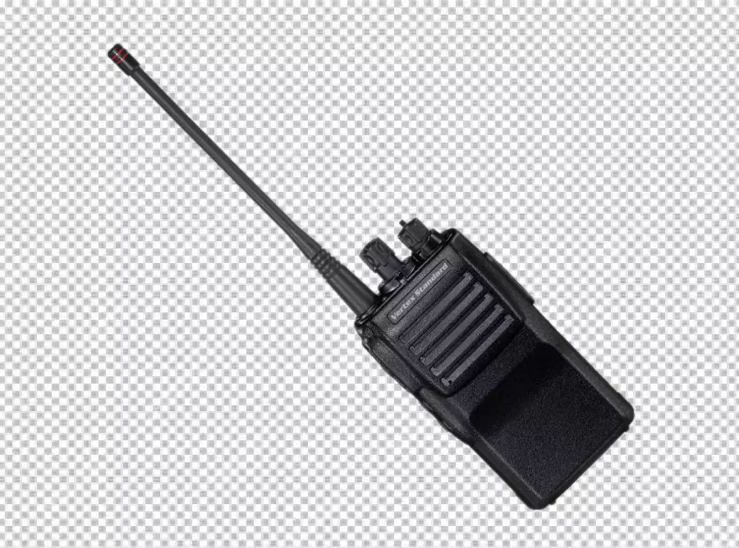 Free Premium PNG professional walkietalkie isolated on PNG BG