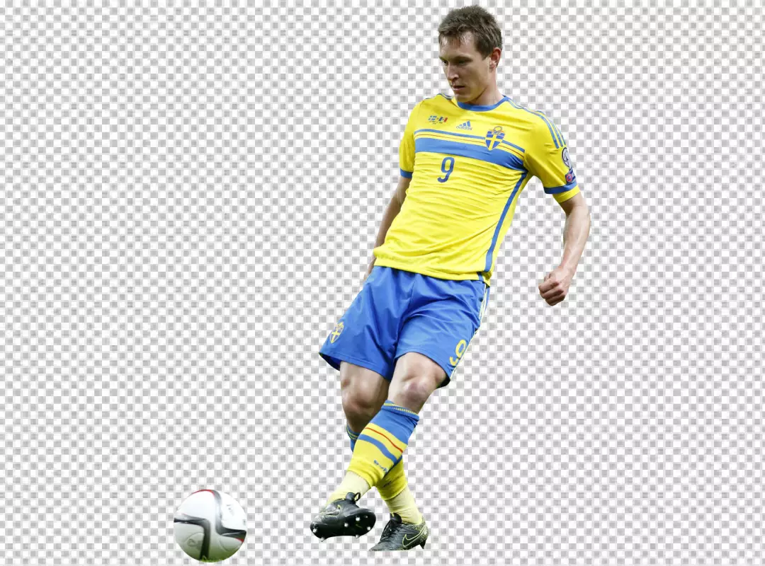 Free Premium PNG Kim Källström Swedish former footballer