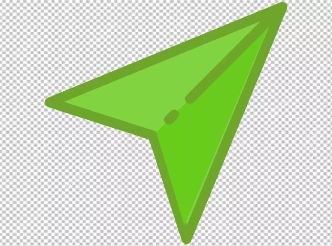 Free Premium PNG Green Mouse cursor