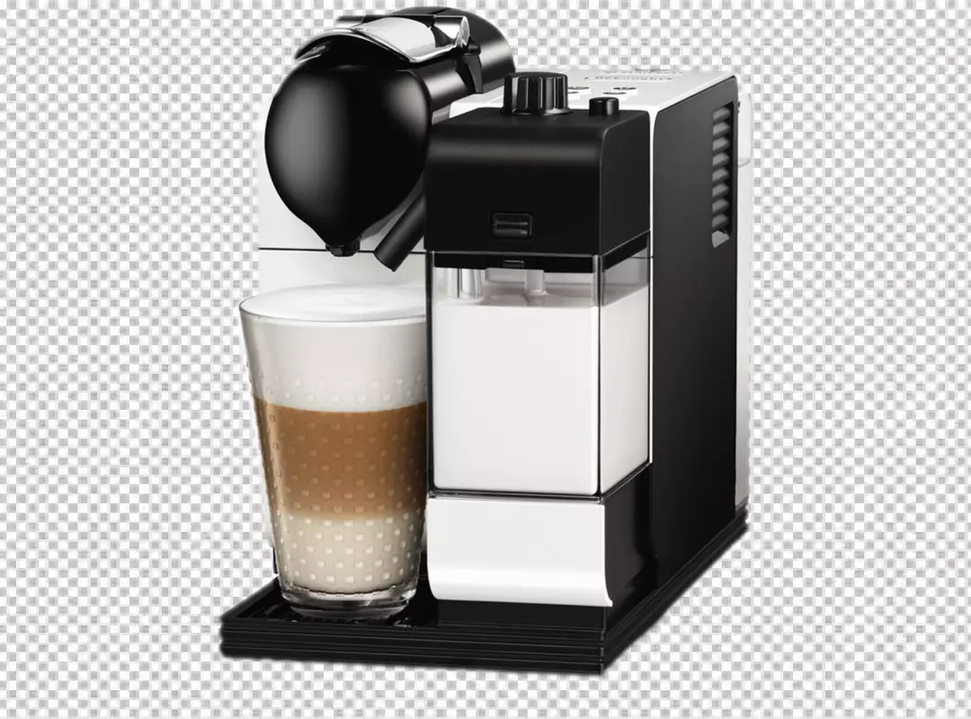 Free Premium PNG PNG A coffee maker with a silver top and black buttons