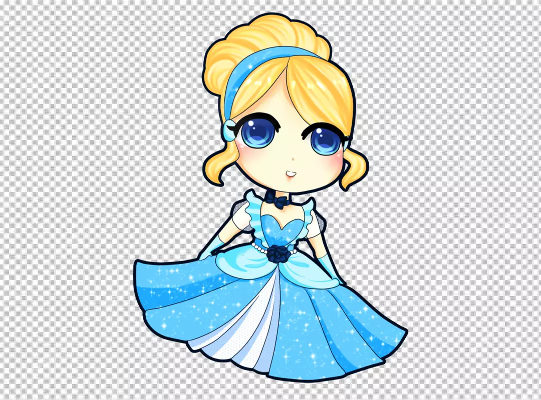 Free Premium PNG Baby cinderella transparent background 