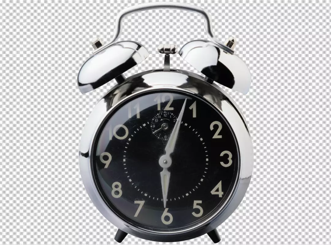 Free Premium PNG Above view wall clock still life png