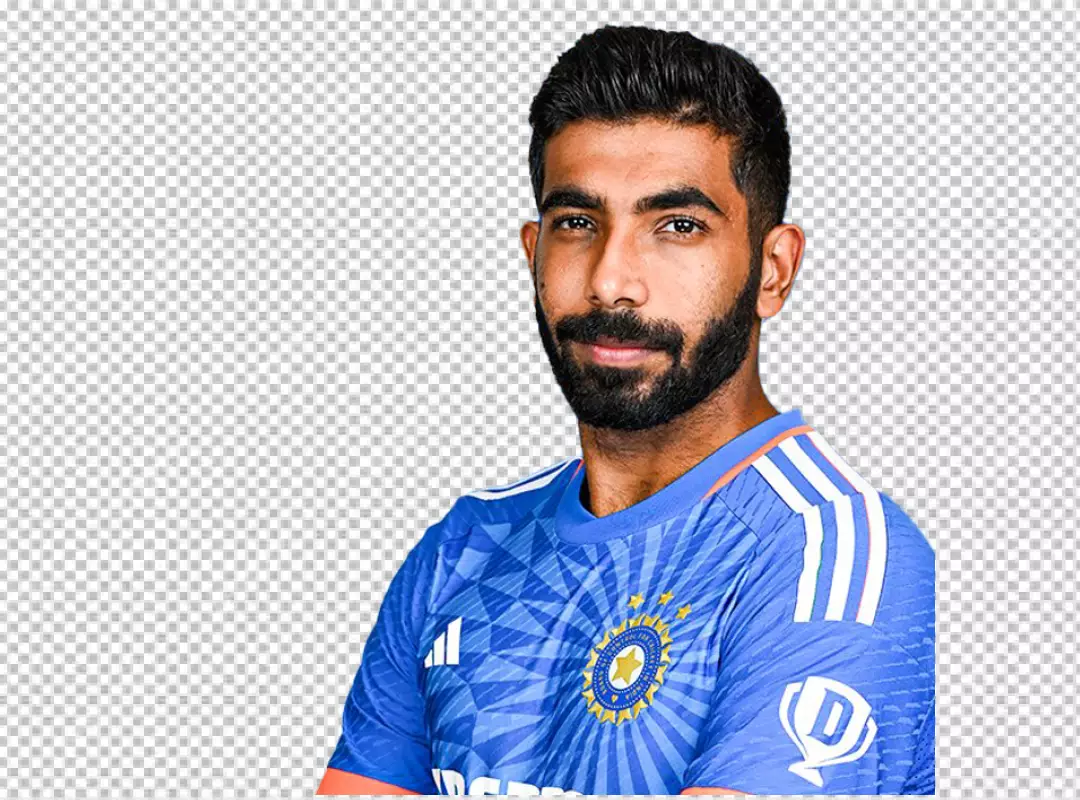 Free Premium PNG Jasprit bumrah cricketer Transparent PNG Image