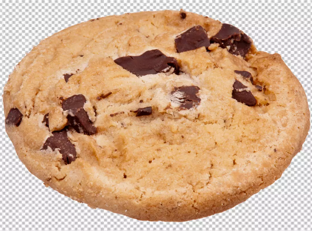 Free Premium PNG Stack of chocolate chip cookies isolated on a transparent background PNG