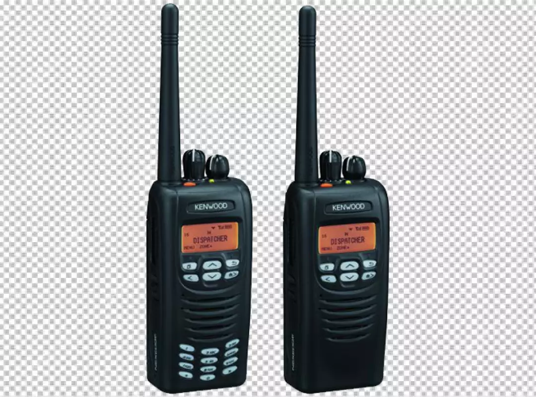 Free Premium PNG Tow walkie talkie transparent background 