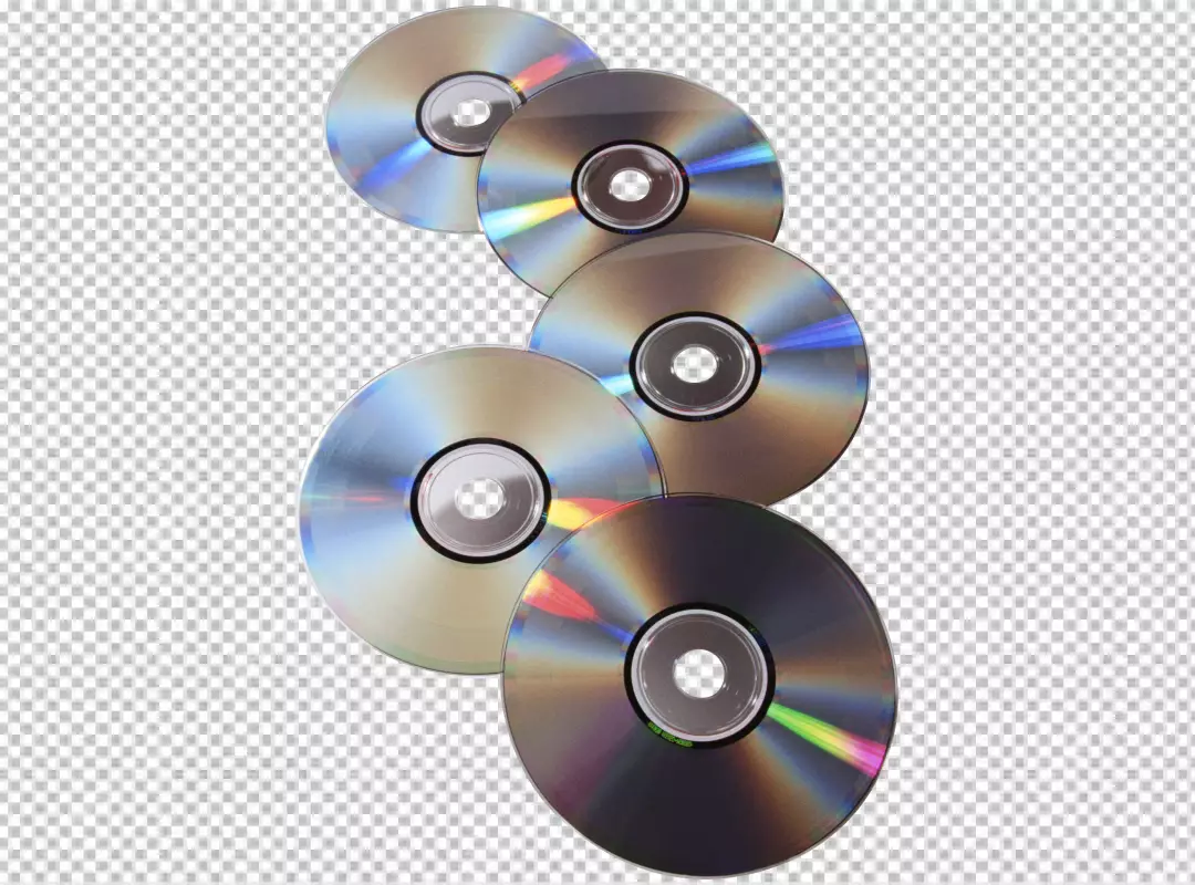 Free Premium PNG PNG Cd iridescent white background technology 