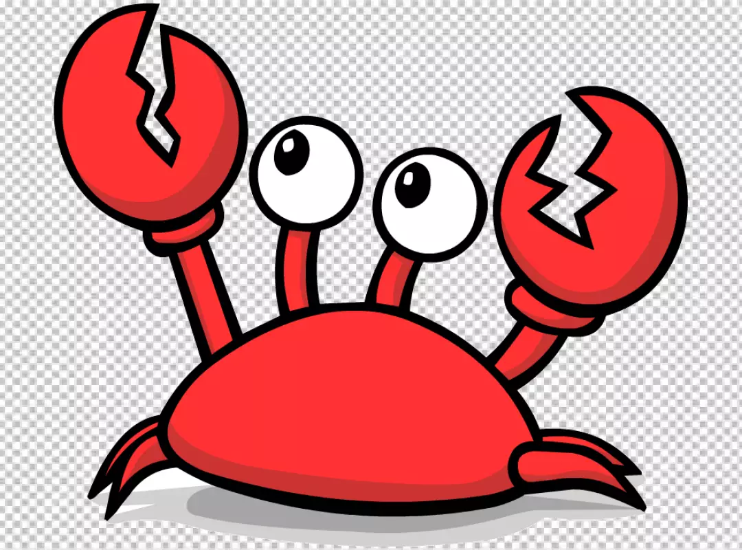 Free Premium PNG RED crab fish png