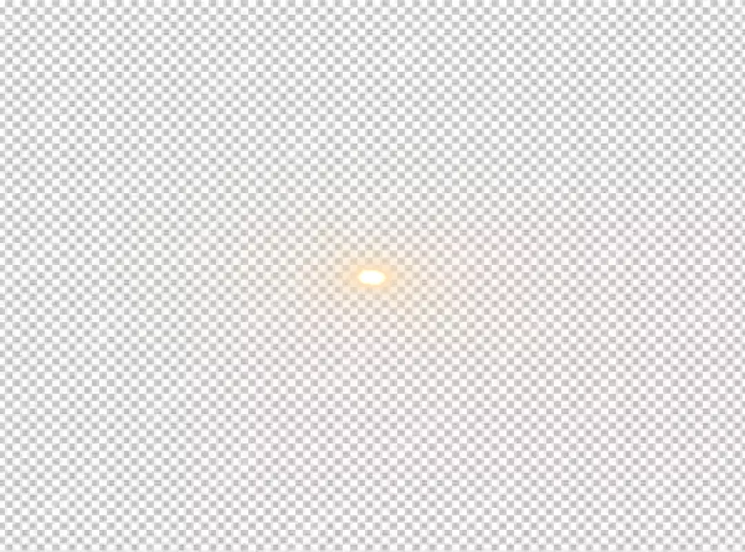 Free Premium PNG Front Yellow Lens Flare light effects 3