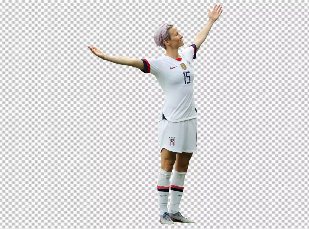 Free Premium PNG Megan Rapinoe Footy Renders Soccer