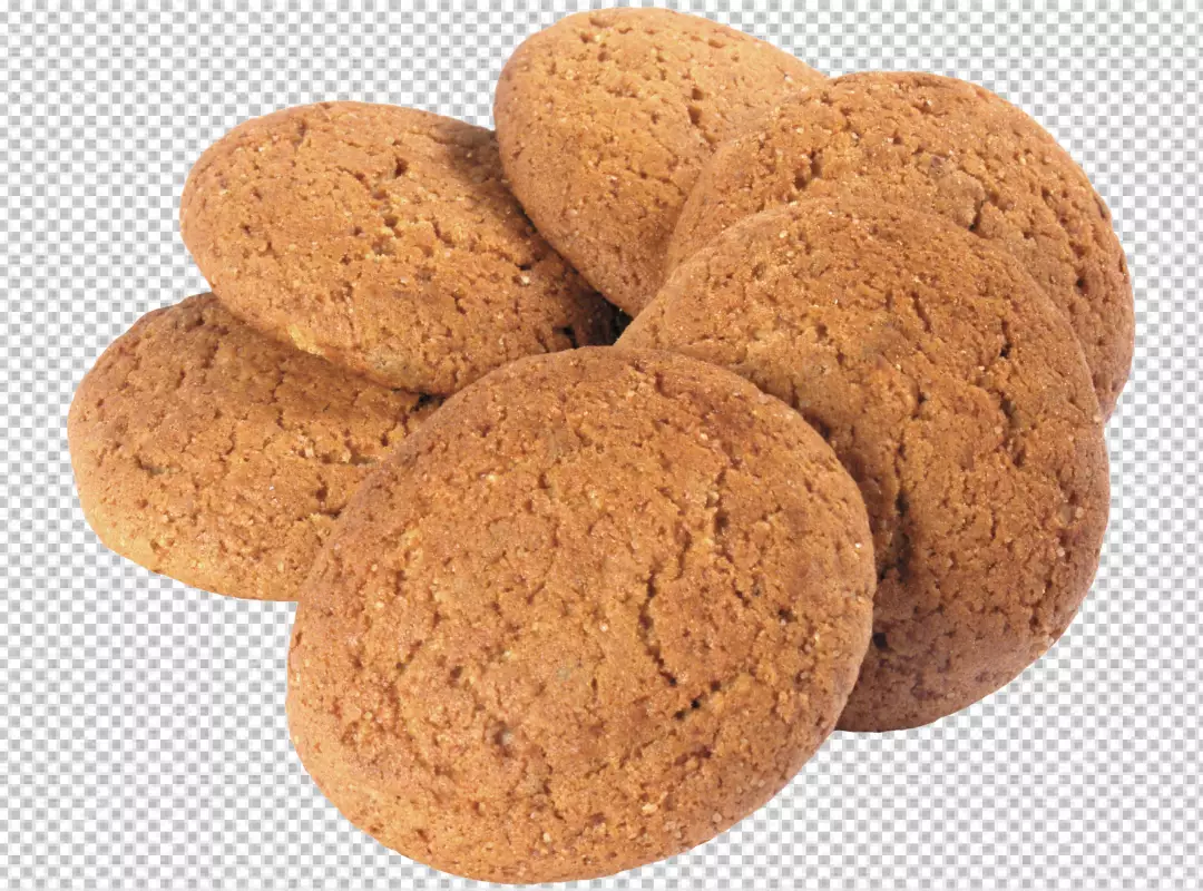 Free Premium PNG Top view arrangement of cookies