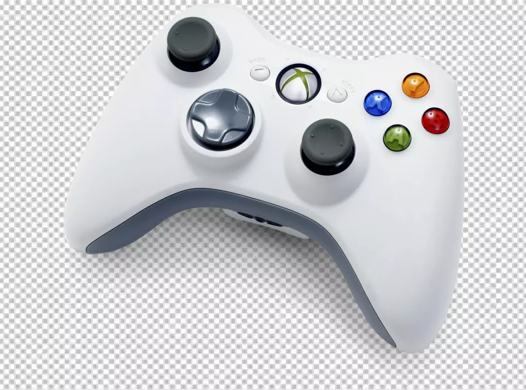 Free Premium PNG Xbox one Lightgray Joystick sleek design and Gaming Essentials